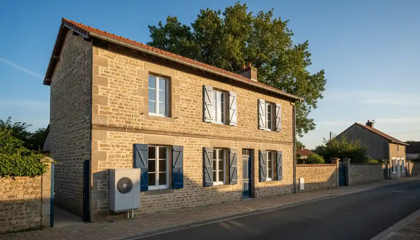 Installation pompe à chaleur à Bouguenais