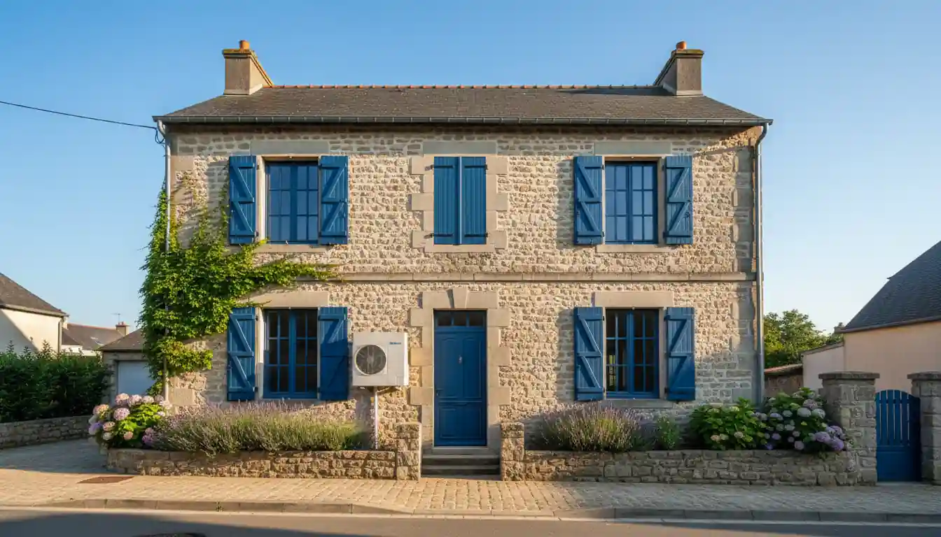 Installation pompe à chaleur à Donges